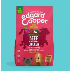 Edgard & Cooper Adult Hondenvoer Biologisch Rund & Kip 7kg