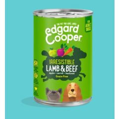 Edgard & Cooper Adult Hondenvoer (blik) Lam & Rund 400 g