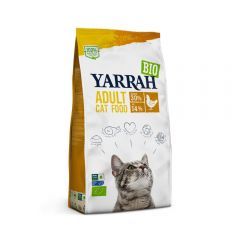 Yarrah Biologisch Adult kattenvoer met kip 2400 g