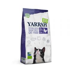 Yarrah Biologisch Grain-Free kattenvoer voor gesteriliseerde katten 2 kg
