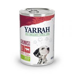 Yarrah Biologisch hondenvoer chunks met rund