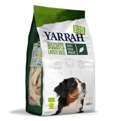 Yarrah Biologische vegan hondenkoekjes voor grotere honden
