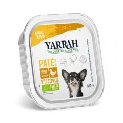Yarrah Biologisch hondenvoer paté met kip 150 g