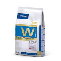 Virbac Veterinary HPM Kat Weight W1 (Weight Loss and Diabetes) 