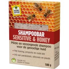 VitalStyle Paard Shampoobar Sensitive & Honey 180 g